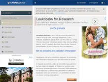 Tablet Screenshot of canadian-chat.com